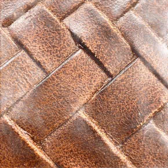 Ashro Woven Handbag Purse Multi compartments - Picture 3 of 12